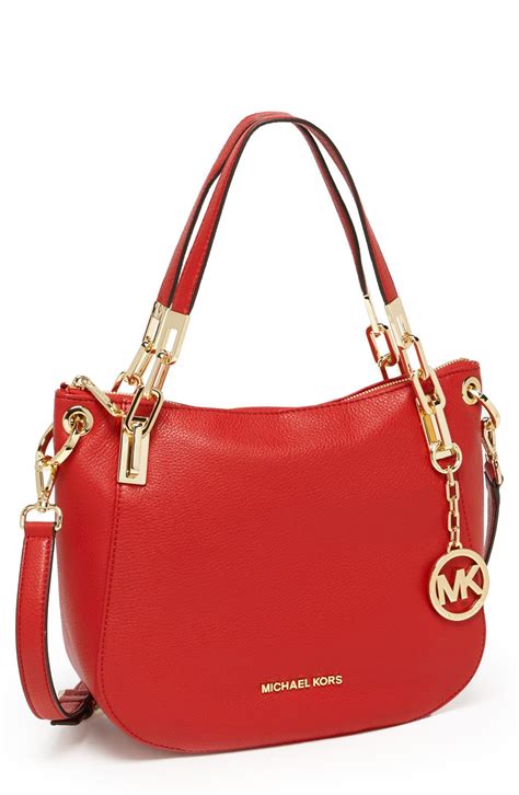 micheal kors red bag|michael kors purse color chart.